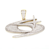 Big Iced GC Logo Pendant