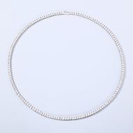 3mm White Gold Tennis Chain