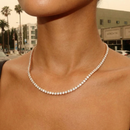 3mm Rose Gold Plated Tennis Chain W