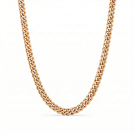8mm 14K Gold Miami Cuban