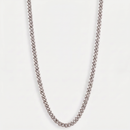 3mm White Gold Plated Miami Cuban