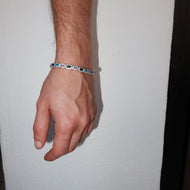 Multi Color Square Tennis Bracelet