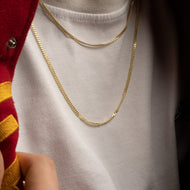 925 Sterling Gold Plated Micro Miami Cuban Chain