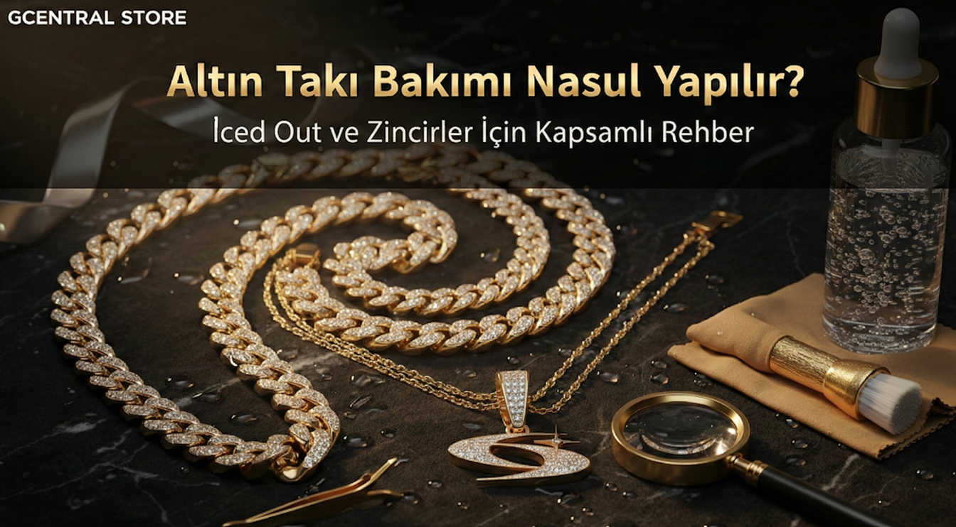 Altın Takı Bakımı Nasıl Yapılır? Iced Out ve Zincirler İçin Kapsamlı Rehber