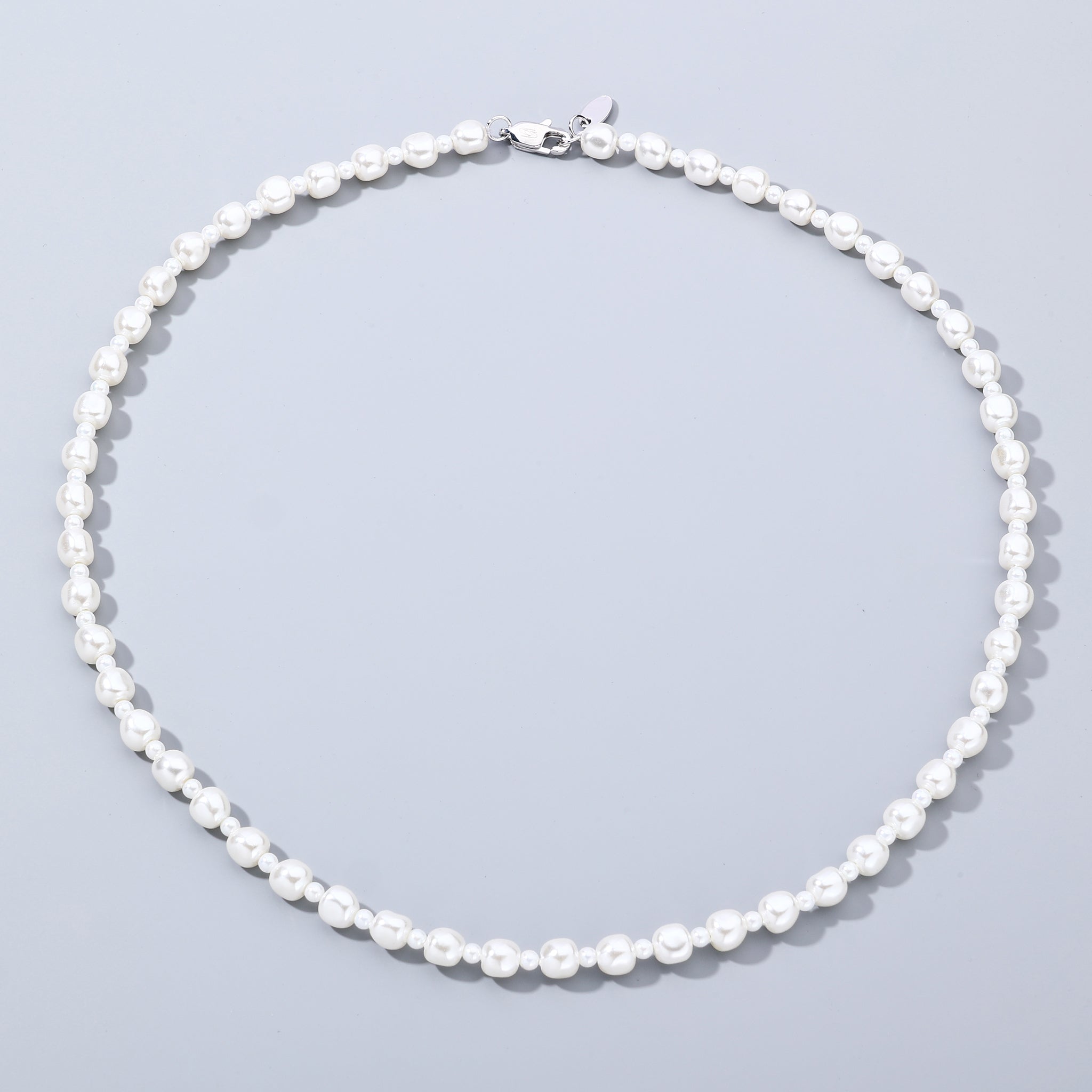 7mm Round Tooth Pearl Chain
