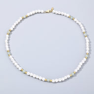 8mm Mother of Pearl Round Pearl Chain