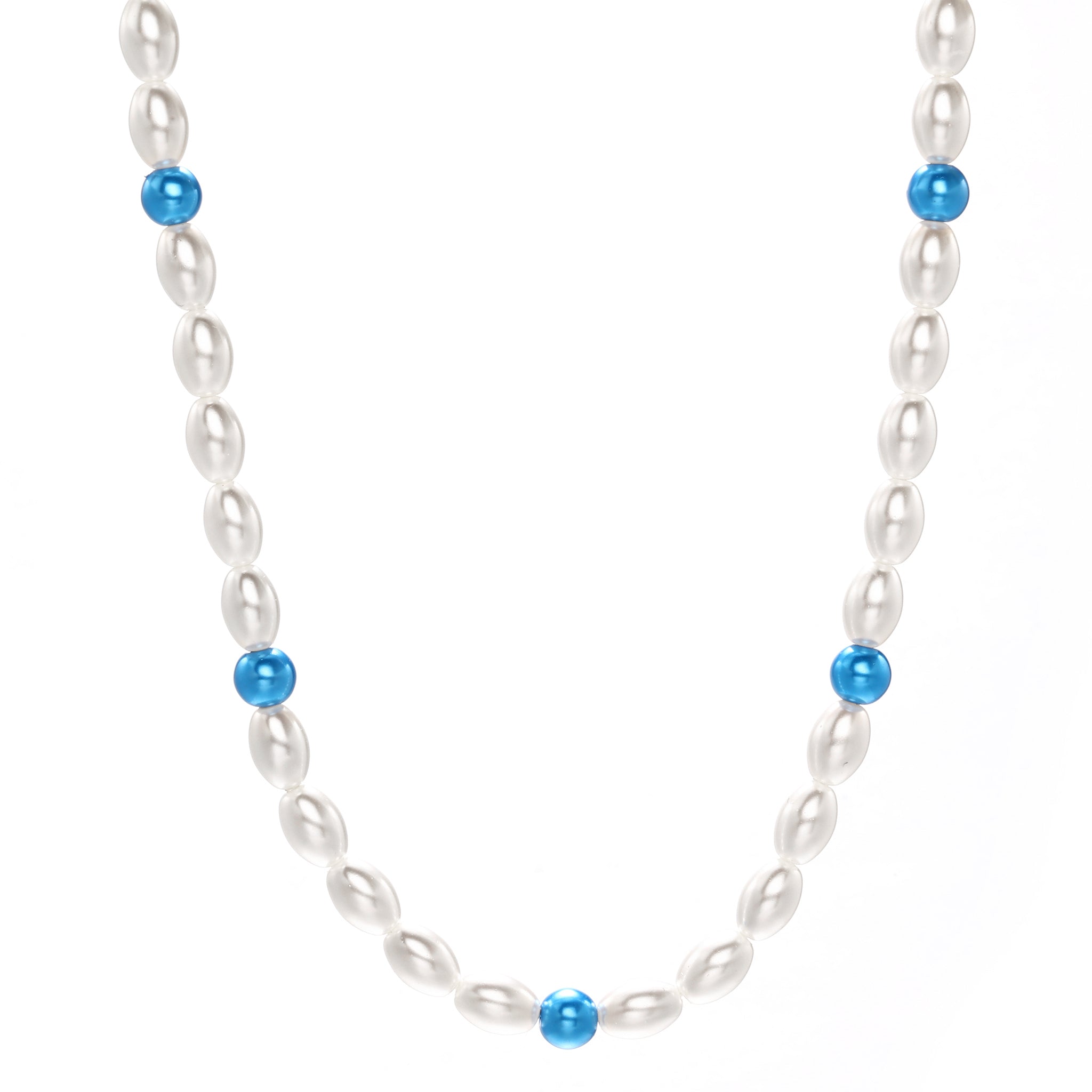 6mm Flat Sky Pearl Chain