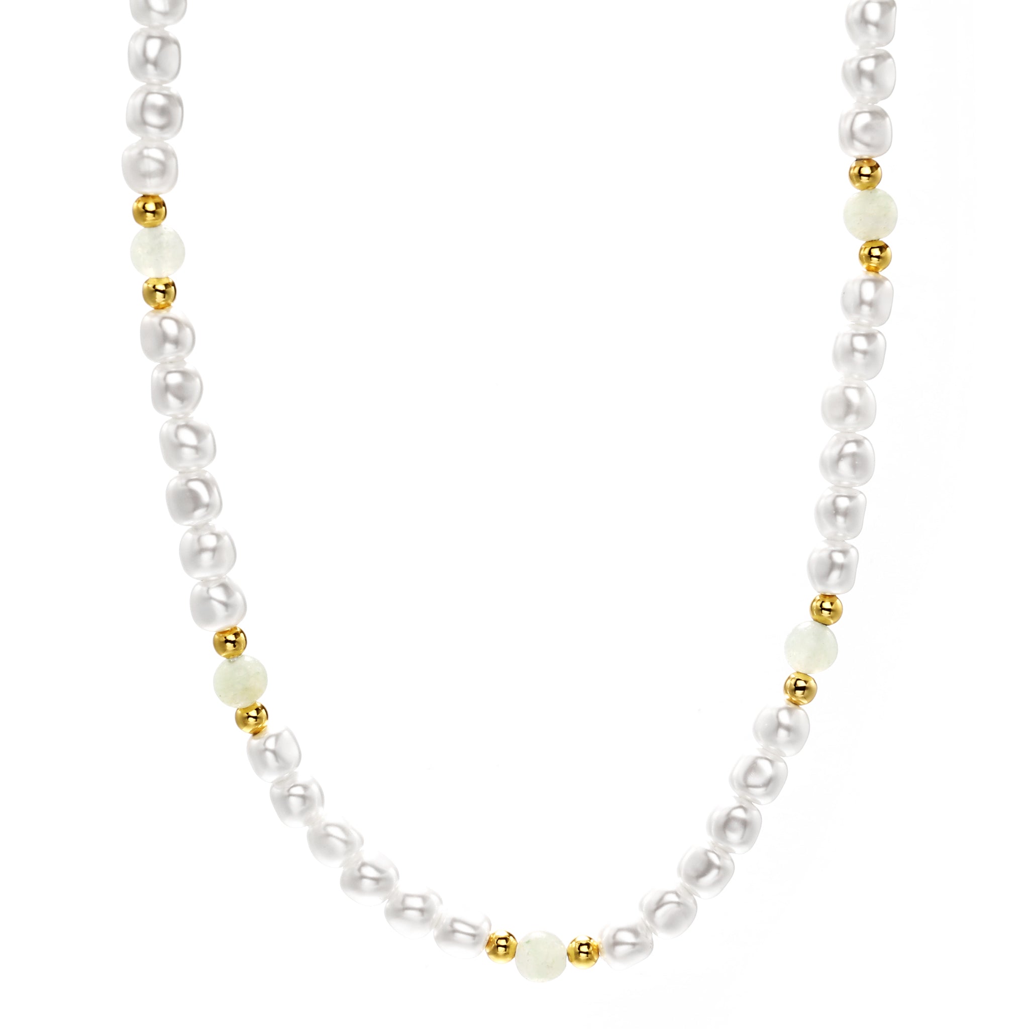 8mm Mother of Pearl Round Pearl Chain