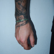 925 Silver Green Micro Tennis