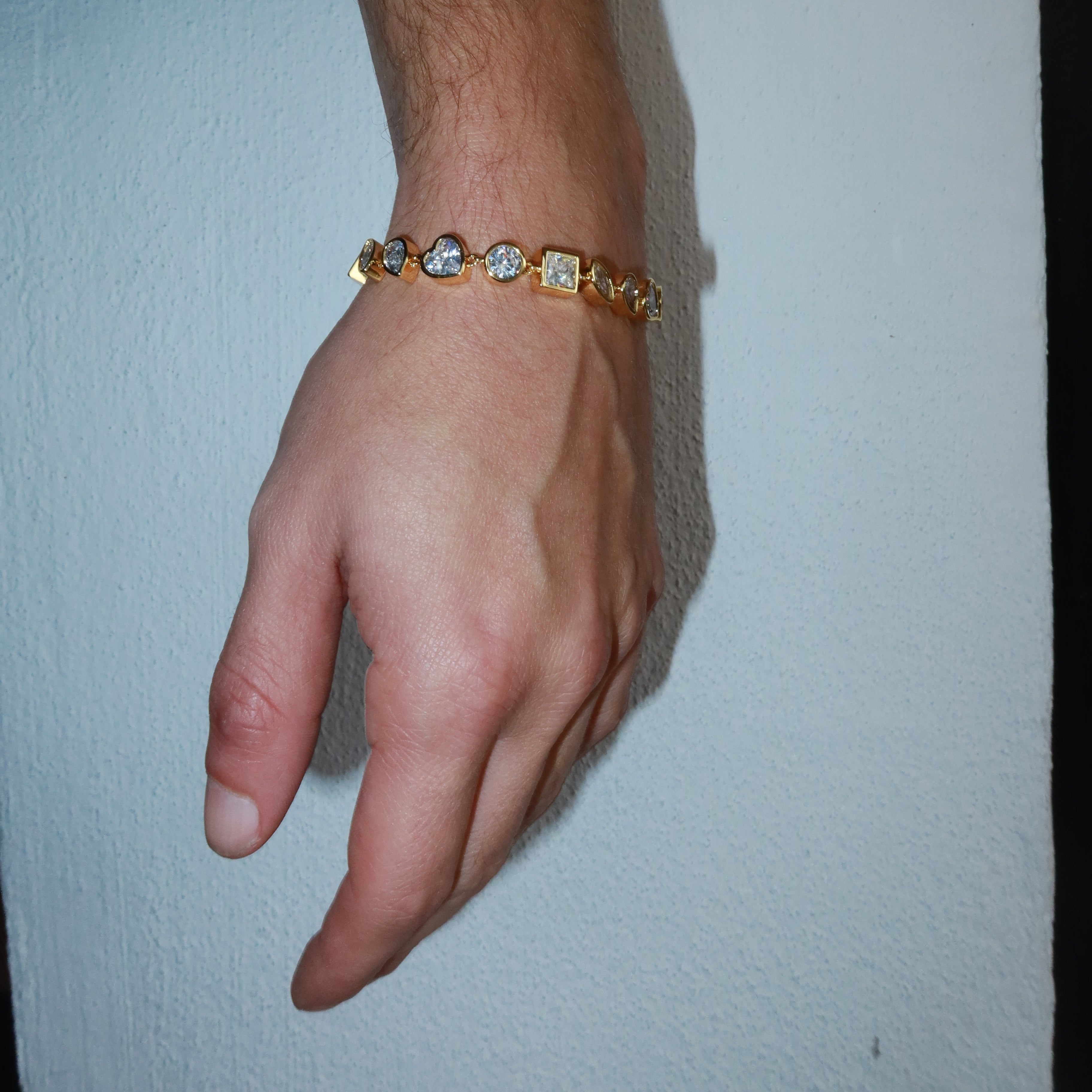 Multishape Stone Tennis Bracelet