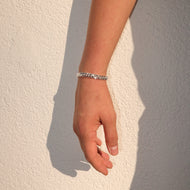 8mm Stainless Steel Cuban Bracelet