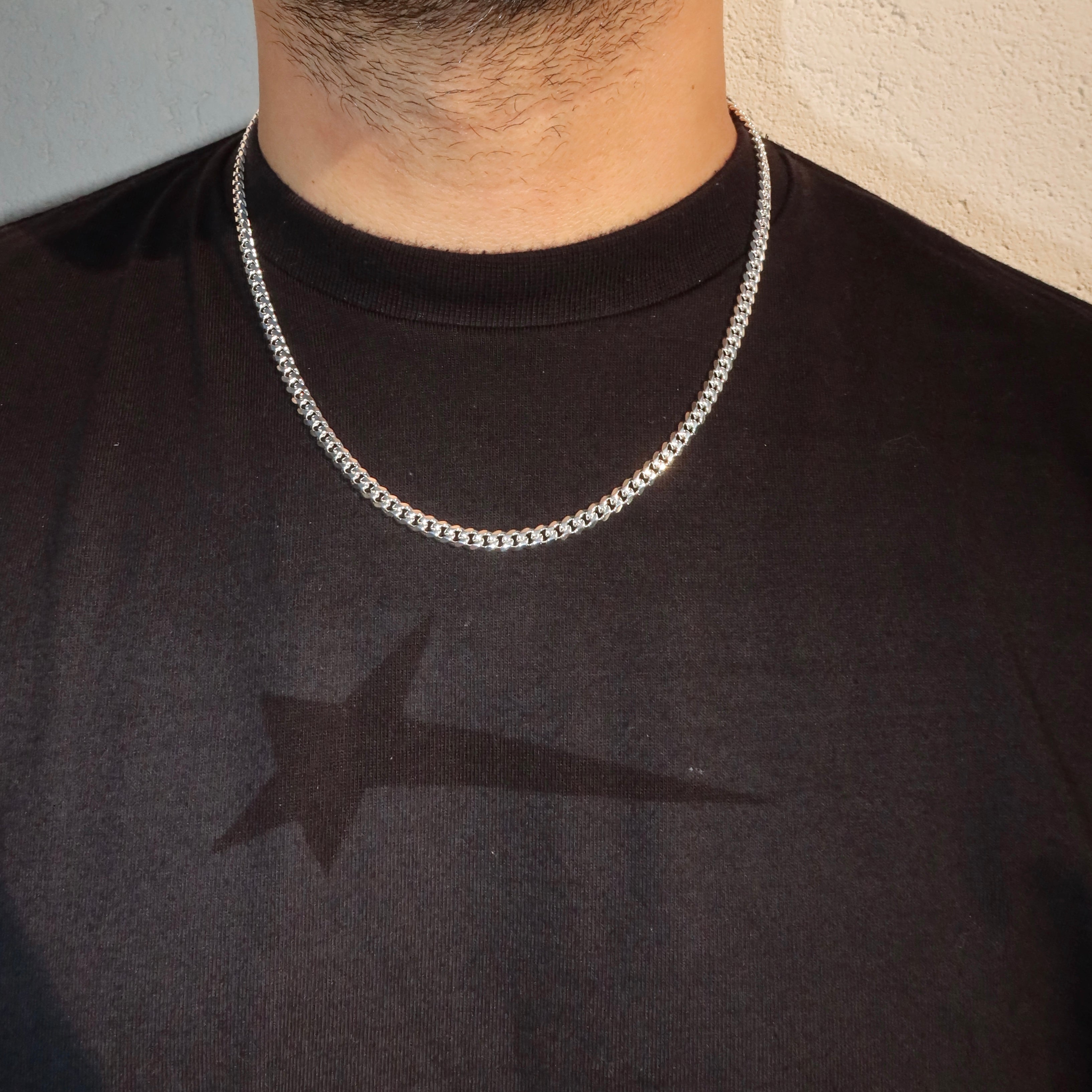 5.5mm Stainless Steel Cuban Chain