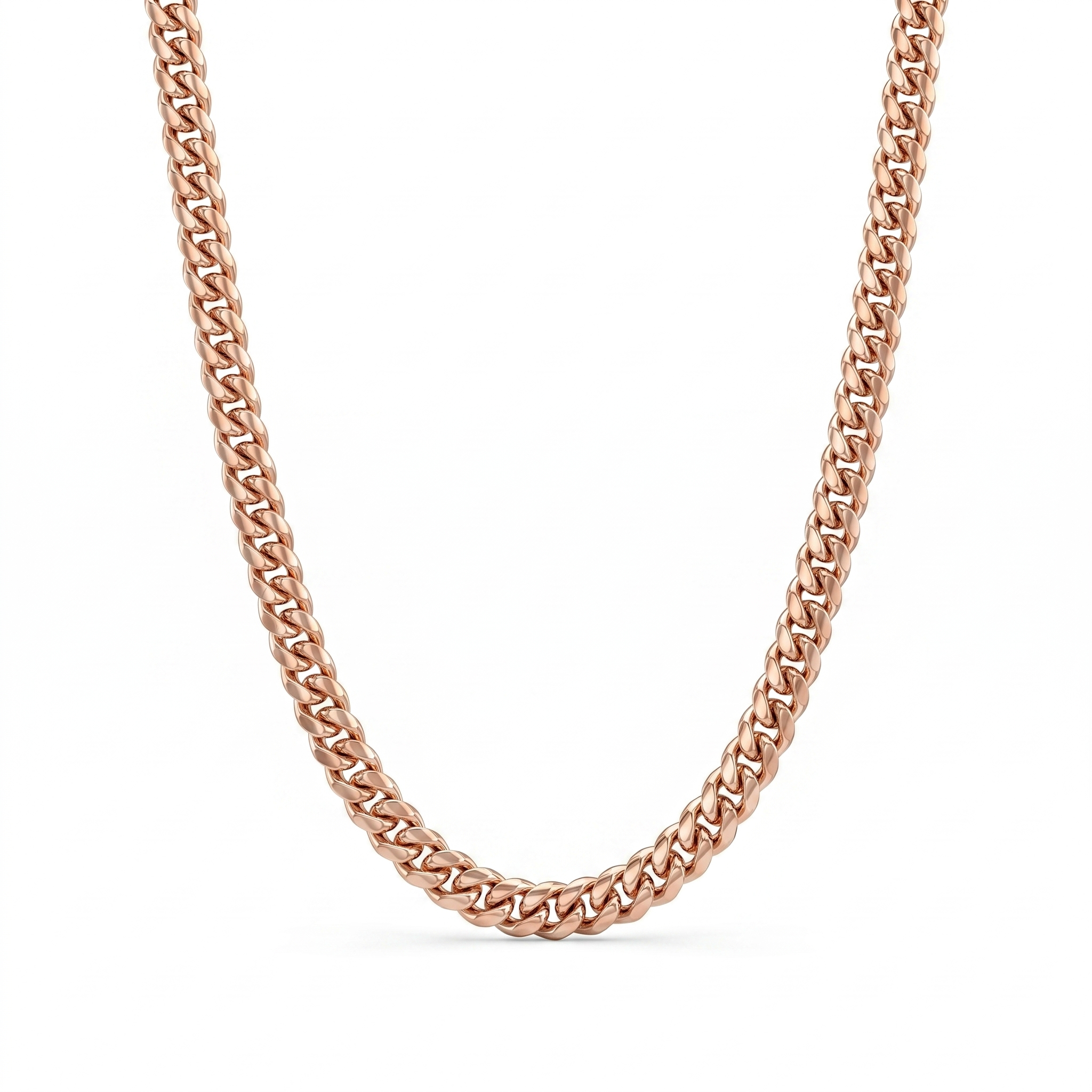 8mm Rose Gold Miami Cuban