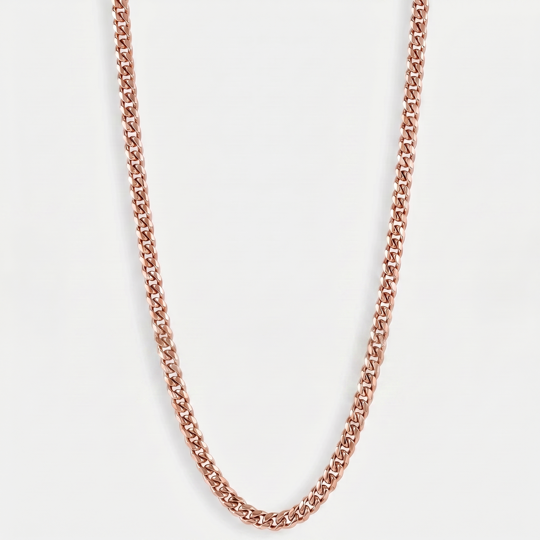 3mm Rose Gold Miami Cuban
