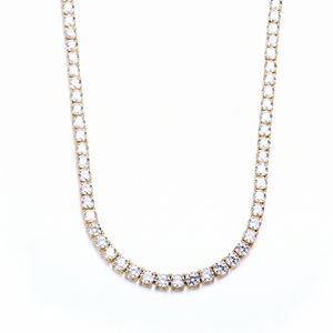 5mm 14K Gold Tennis Chain