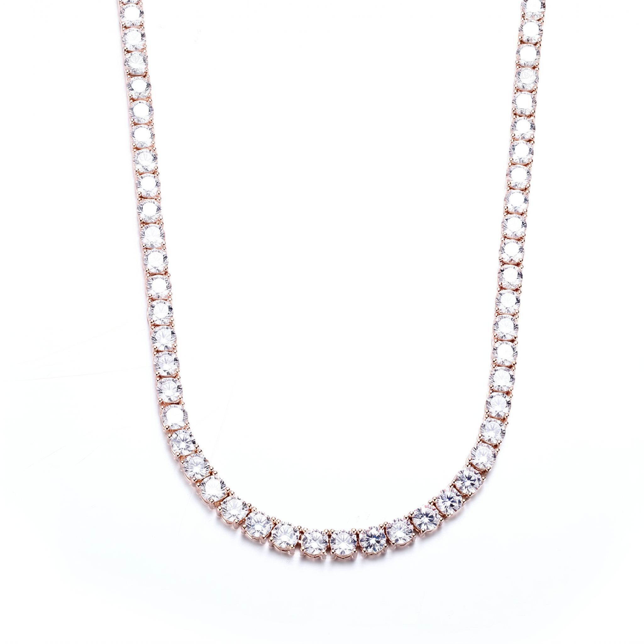 5mm Rose Gold Tennis Chain