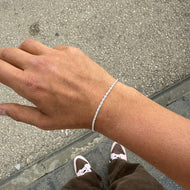 925 Silver 3mm Rope Bracelet